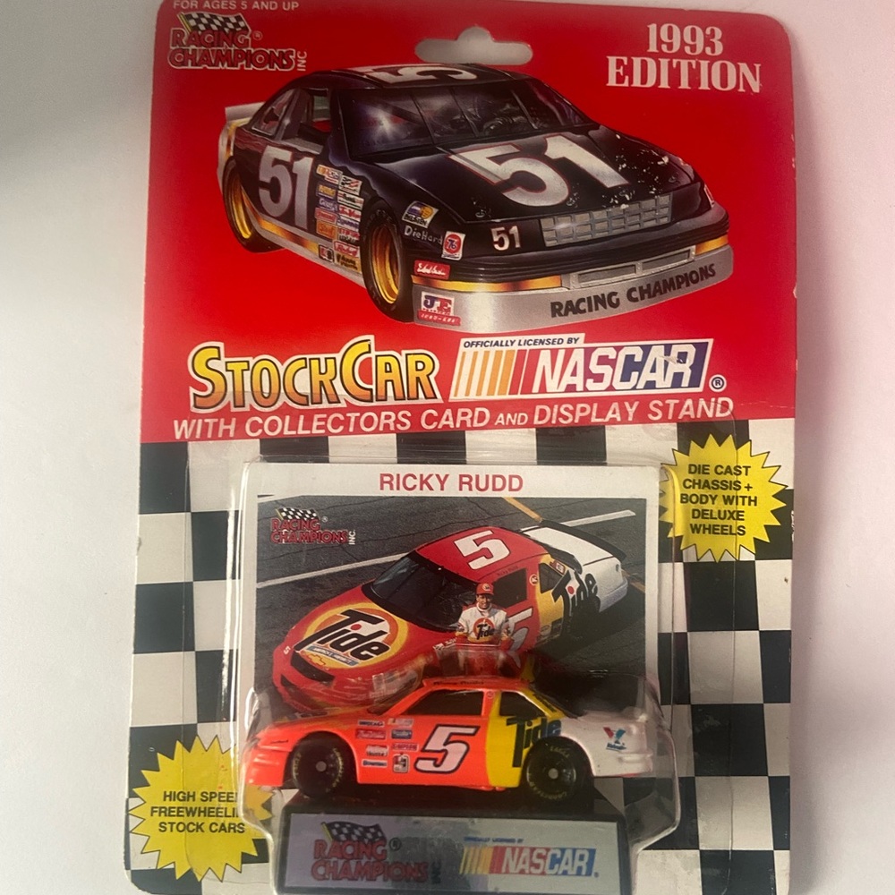 Racing Champions INC 1993 Edition  Ricky Rudd Tide Die Cast Car New